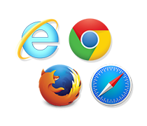 各ブラウザ対応